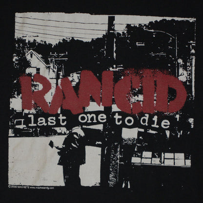 2009 Rancid Last one To Die Tee