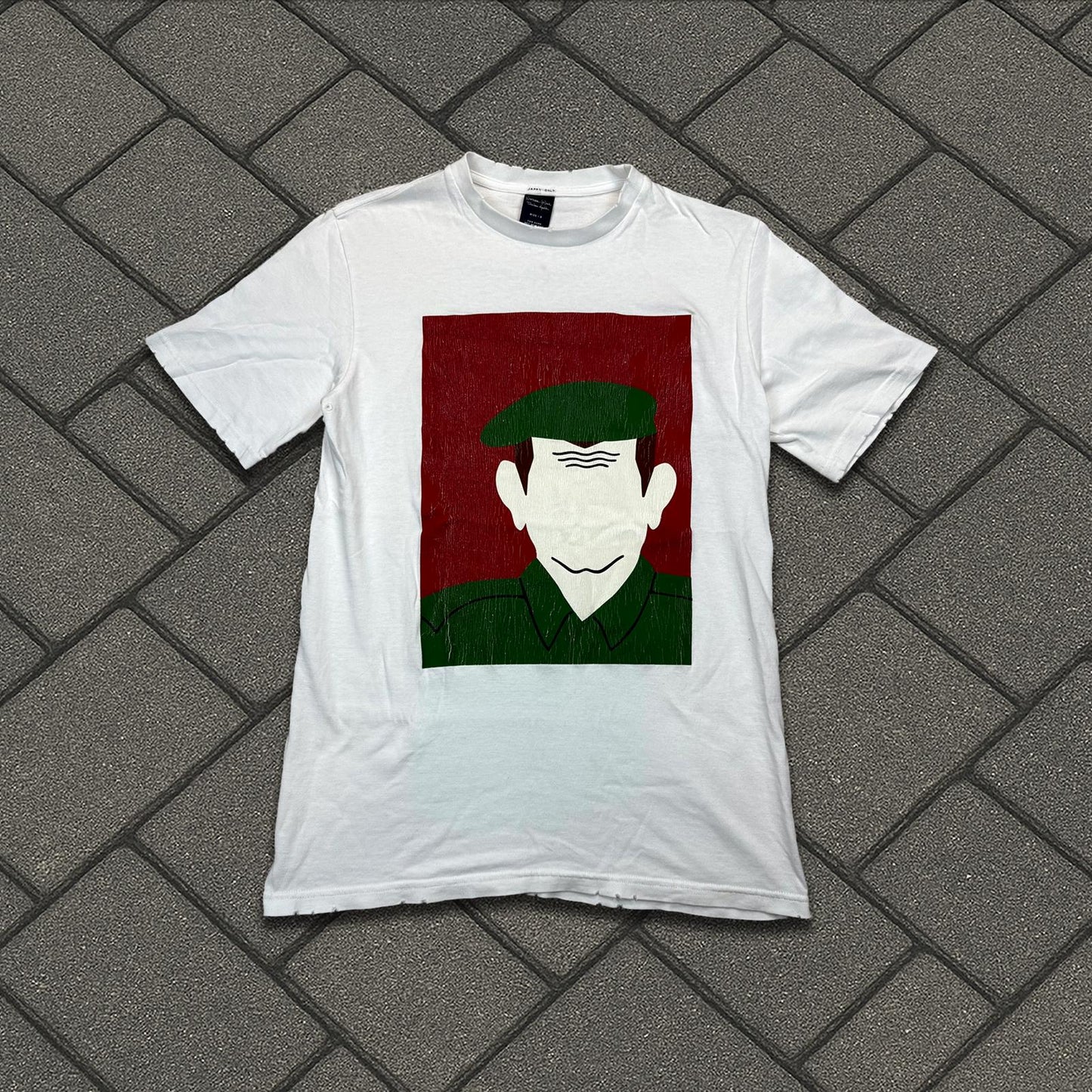 AW04 Number Nine Japan Exclusive War Tee