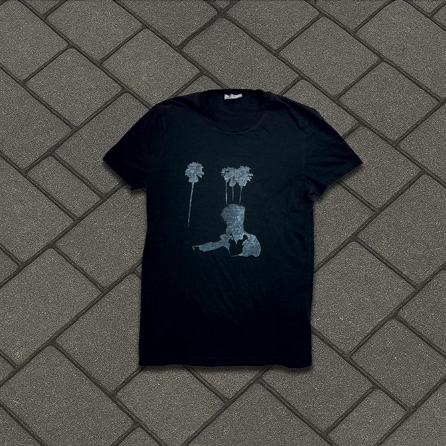 SS07 Dior Homme Black Bruce Lee Tee