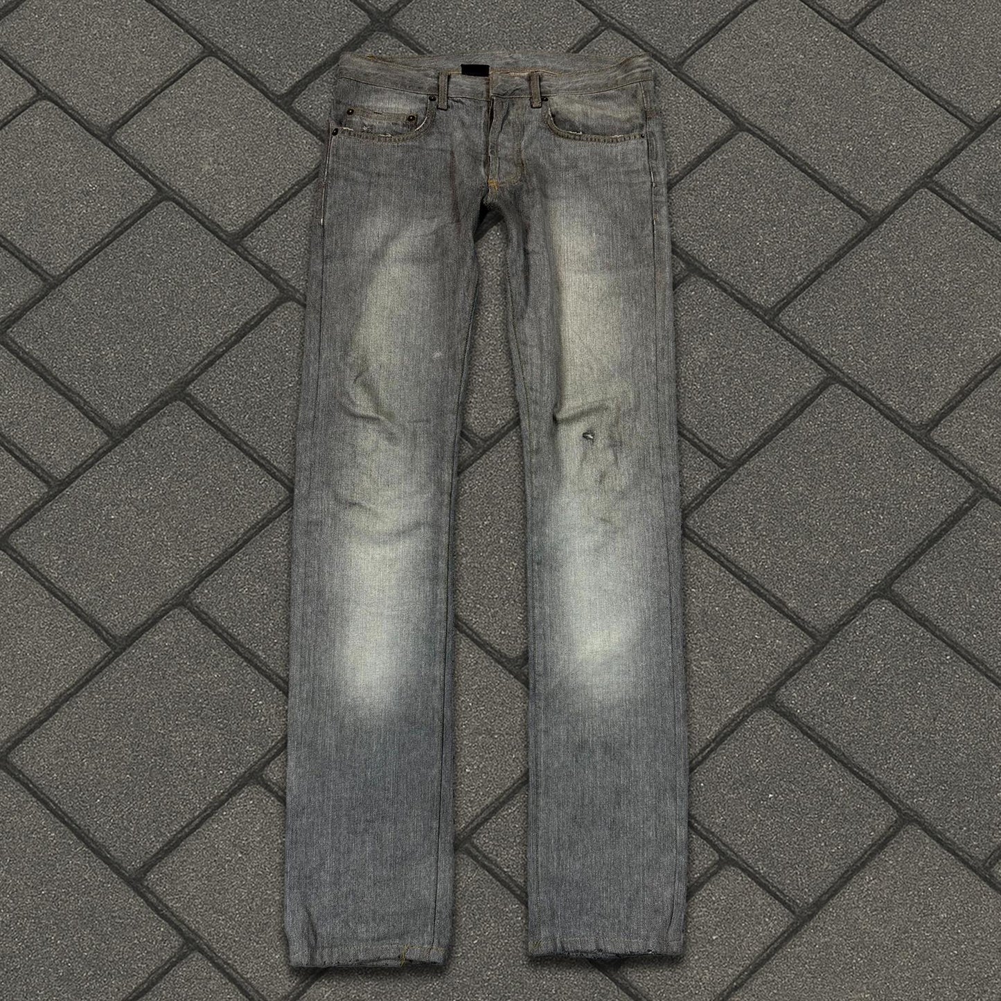 AW06 Dior Homme Grey Wash Denim