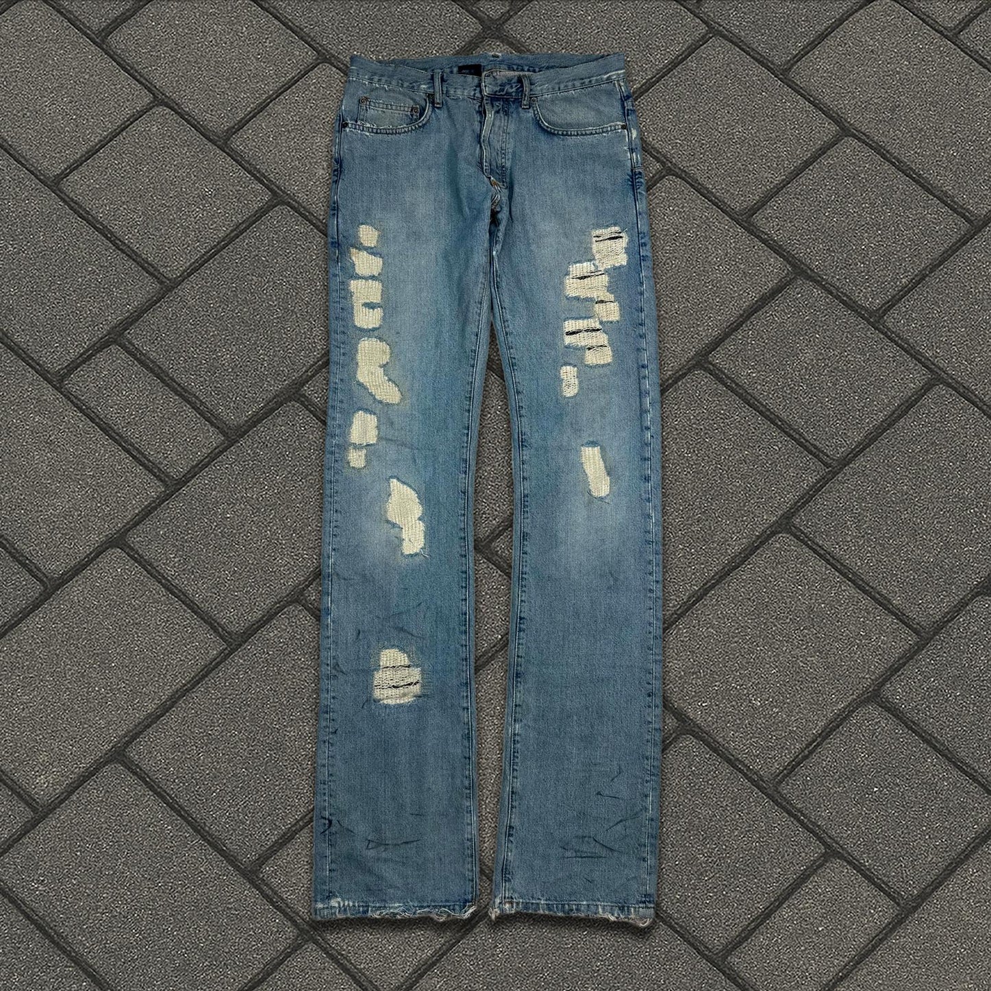 SS06 Dior Homme Crash Denim