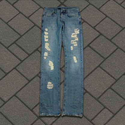 SS06 Dior Homme Crash Denim