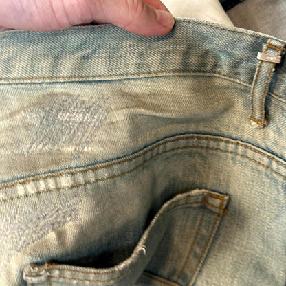 SS04 Dior Homme Unwaxed Bleu Clair Denim