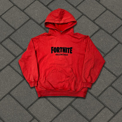 2021 Balenciaga Fortnite 1/200 Red Hoodie