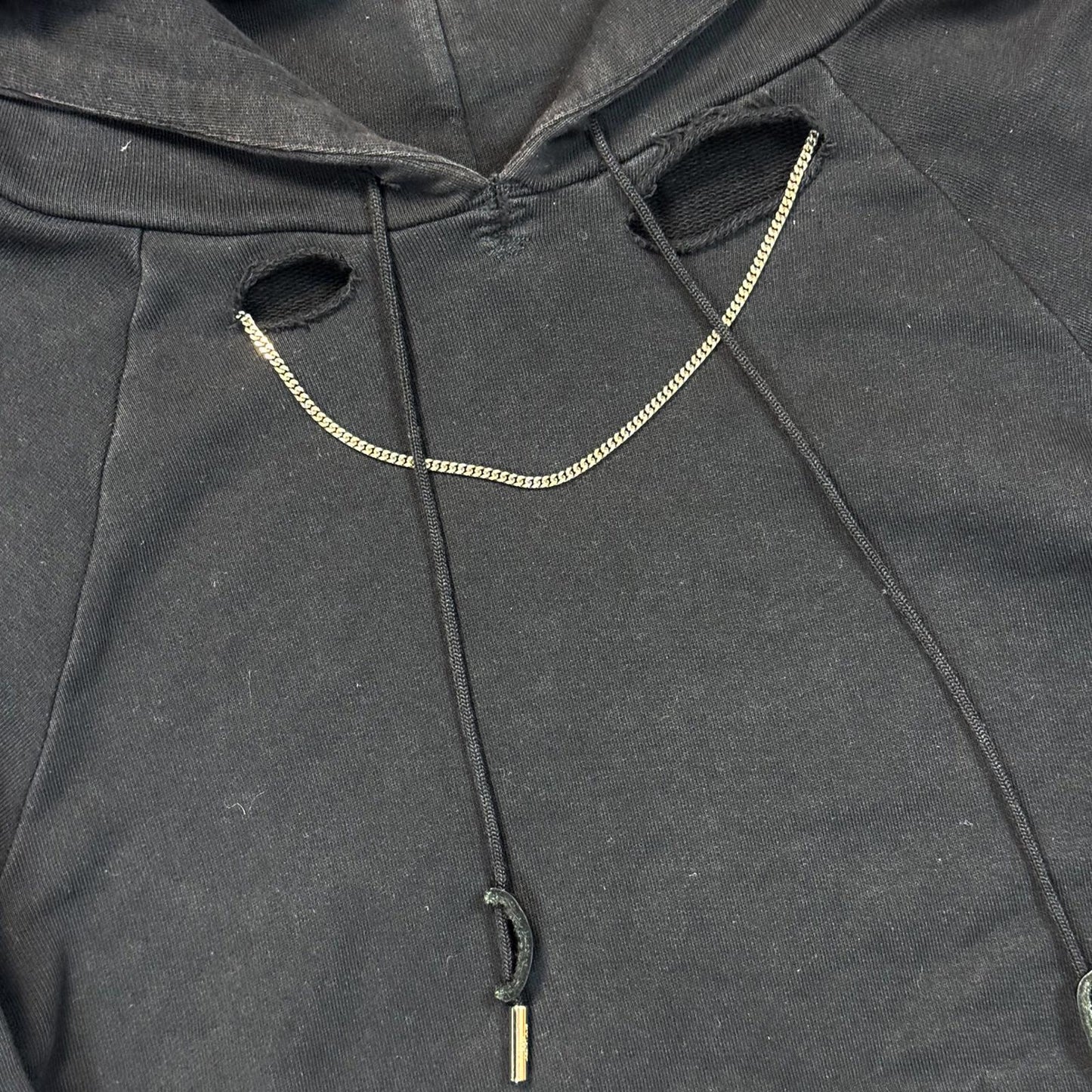 FW13 Saint Laurent Paris Chain Hoodie