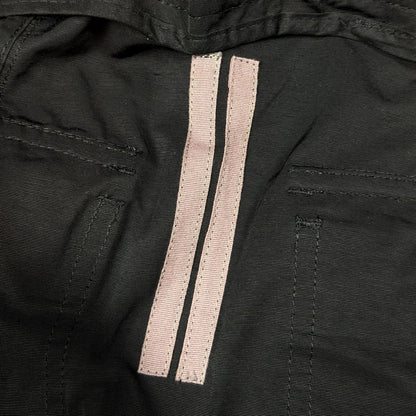 Rick Owens Black Nylon Aircut Shorts