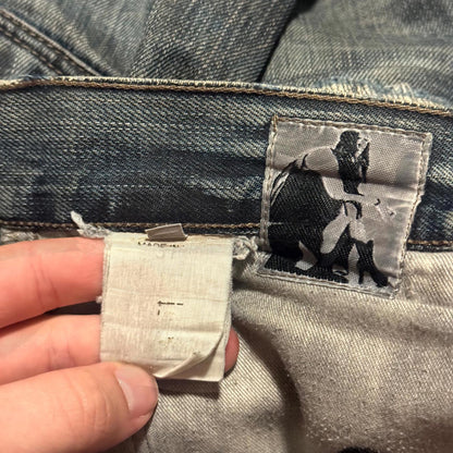 FW07 RIck Owens Dust Detroit Cut Denim