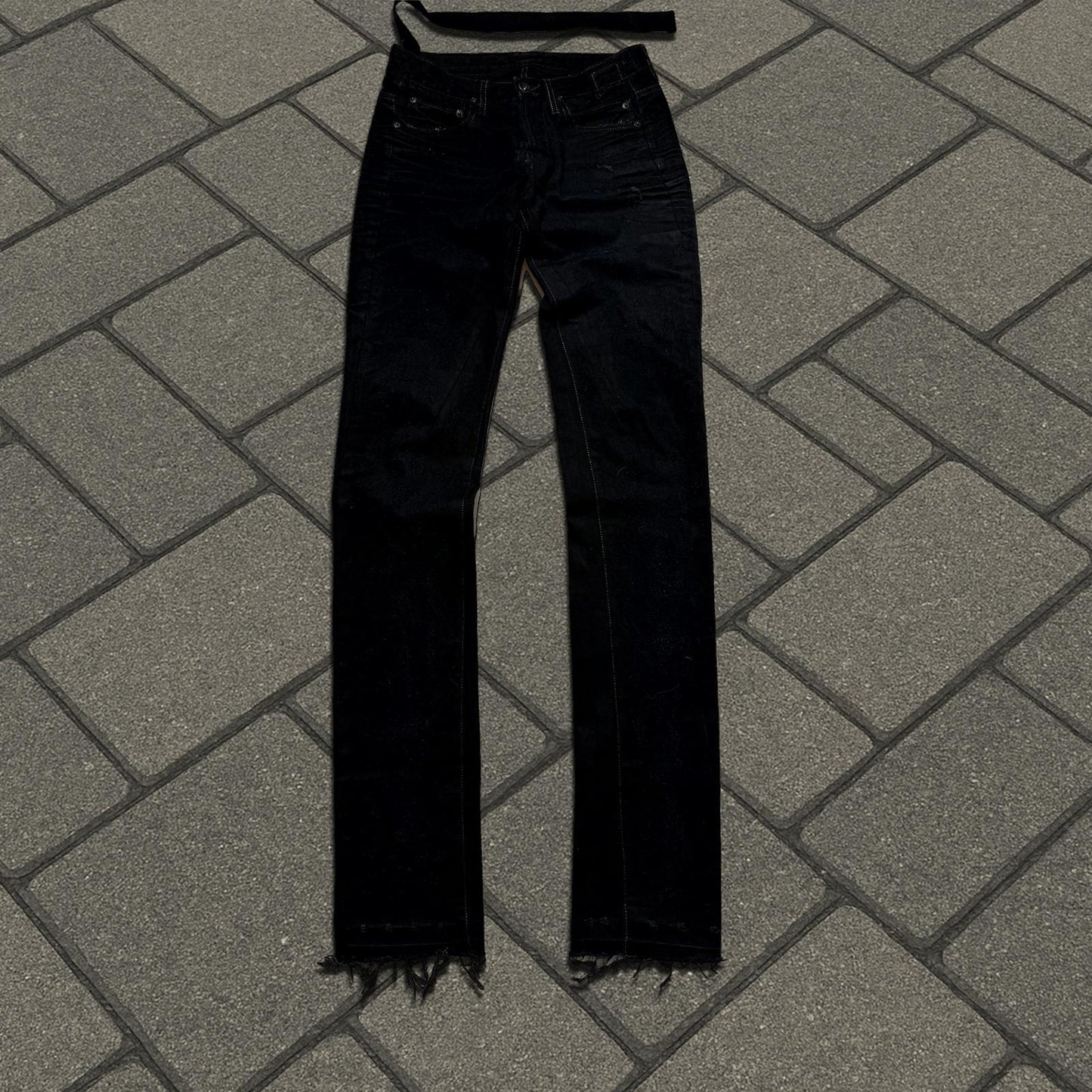 AW07 Rick Owens ‘Scrappe’ Detroit Cut Denim