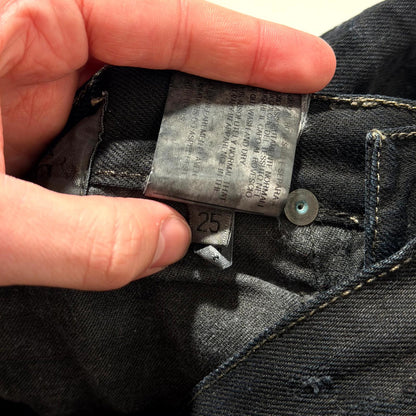 AW07 Rick Owens ‘Scrappe’ Detroit Cut Denim