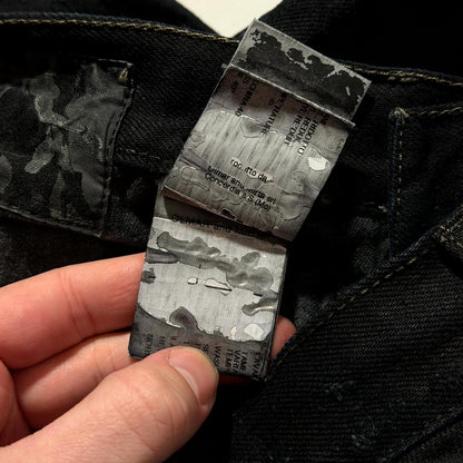 AW07 Rick Owens ‘Scrappe’ Detroit Cut Denim