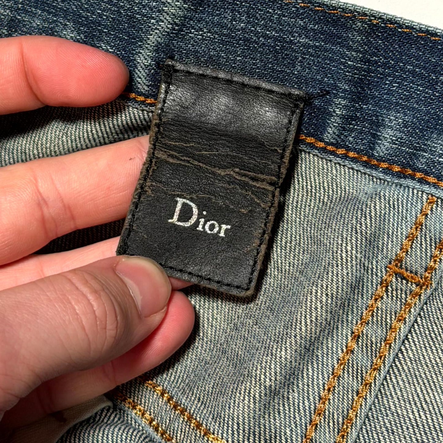 Dior Homme Blue Wash Denim