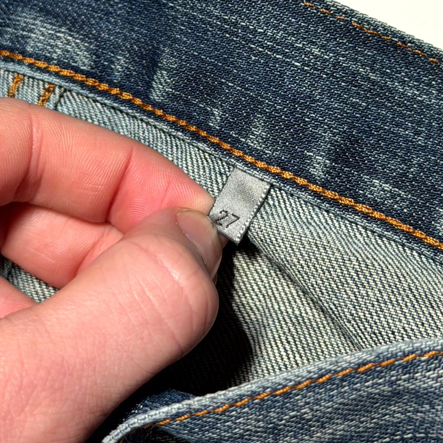 Dior Homme Blue Wash Denim