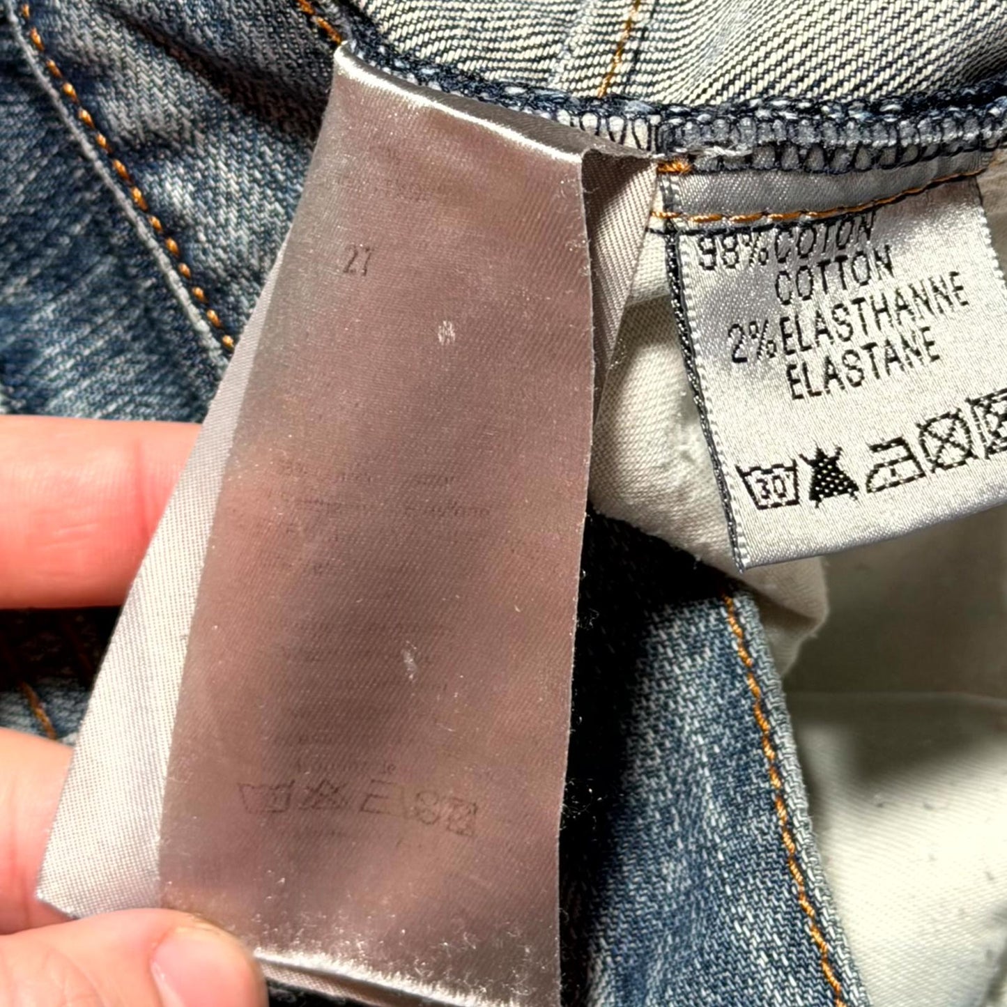 Dior Homme Blue Wash Denim