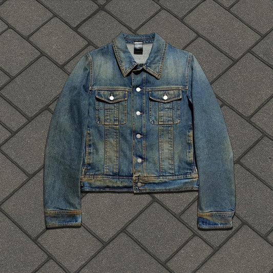 AW04 Dior Homme Rust Denim Jacket