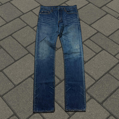 AW03 Dior Homme Blue Clawmark Denim