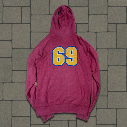 Hysteric Glamour Red 69 Zip Up Hoodie