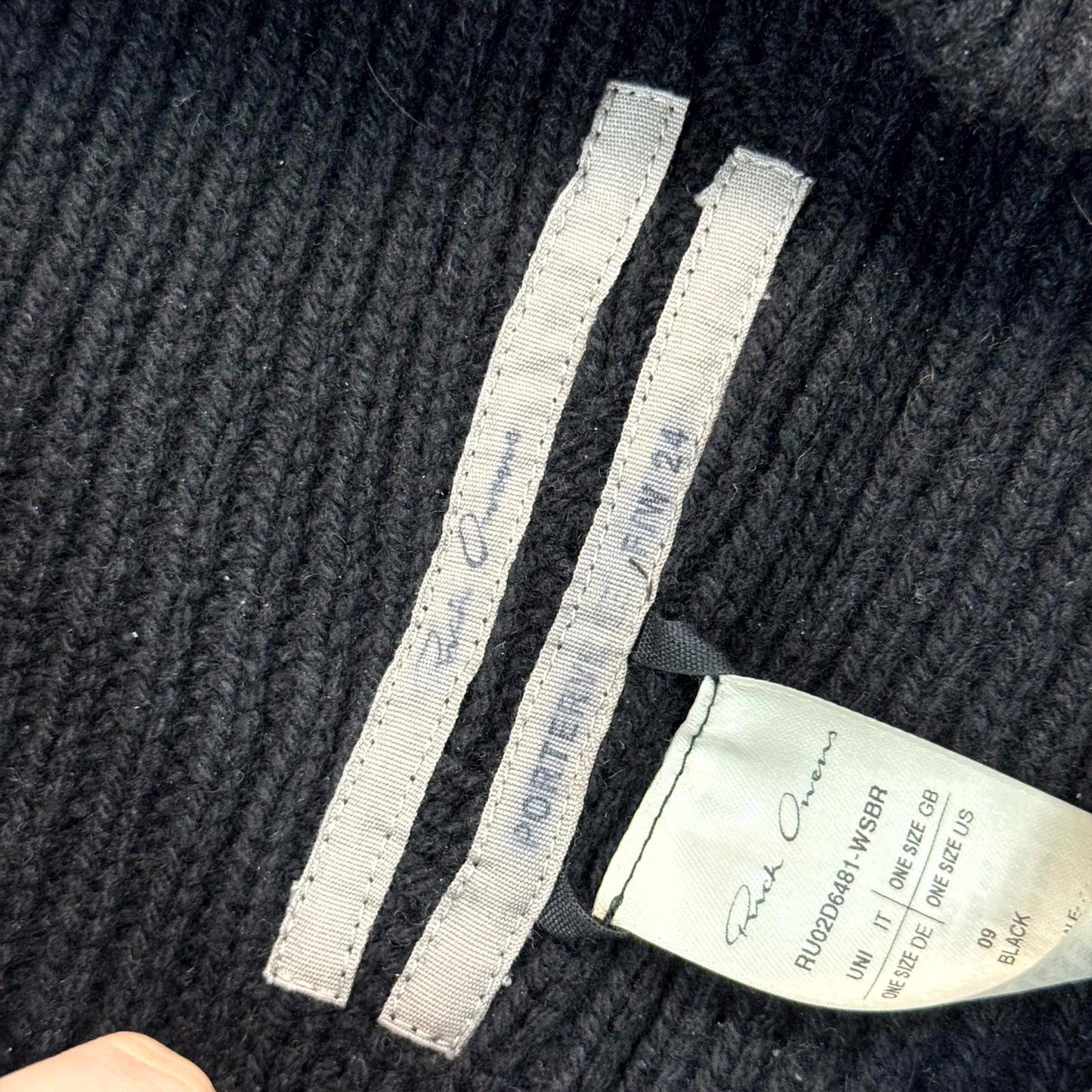 FW24 Rick Owens Porterville Hood