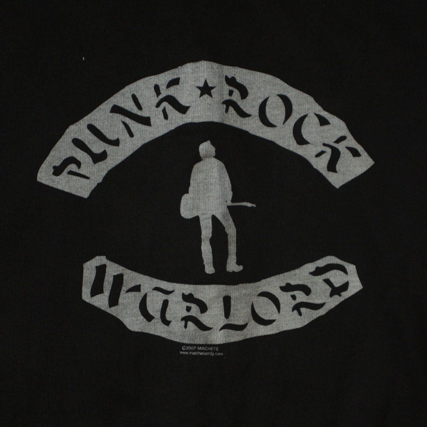 2007 Lars Frederiksen Punk Rock Warlord Hoodie