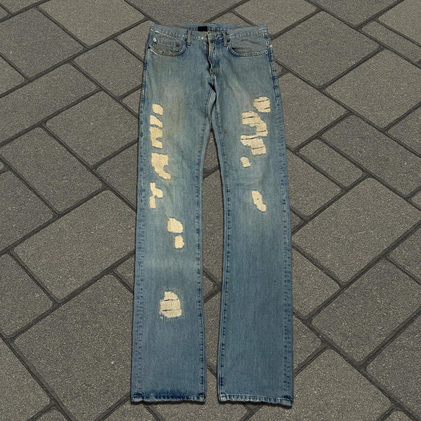 SS06 Dior Homme Crash Denim