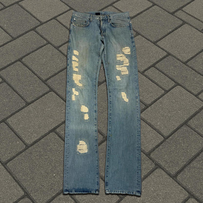 SS06 Dior Homme Crash Denim