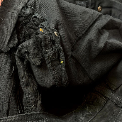 AW05 Undercover Black 85 Boro Denim