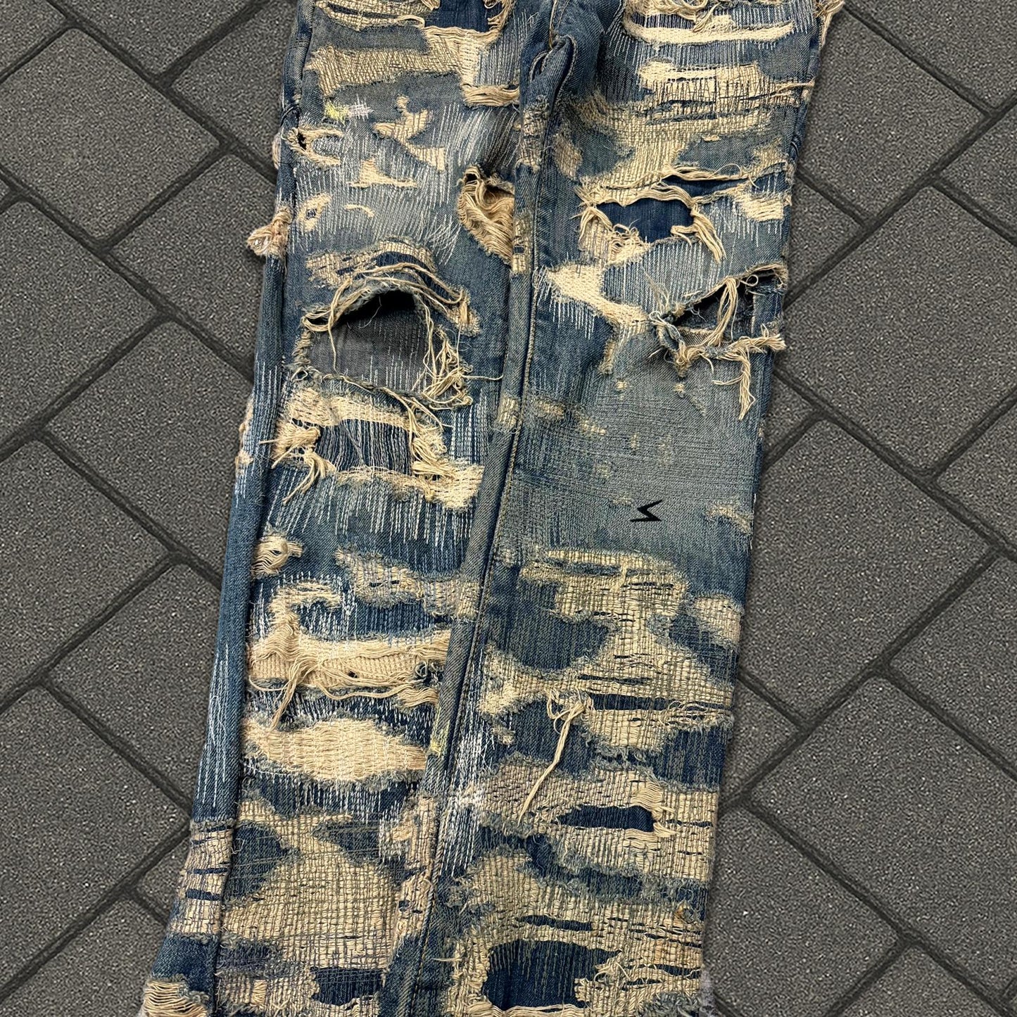 AW05 Undercover “Arts & Crafts” Blue 85 Denim
