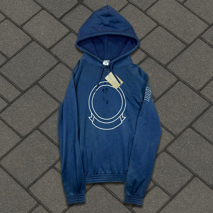 AW01 Number Nine Blue Crest Hoodie