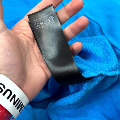 SS23 Balenciaga Blue Distressed Campaign Hoodie