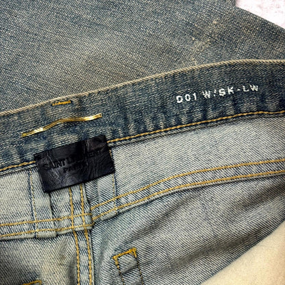 FW13 Saint Laurent Paris Chain Denim
