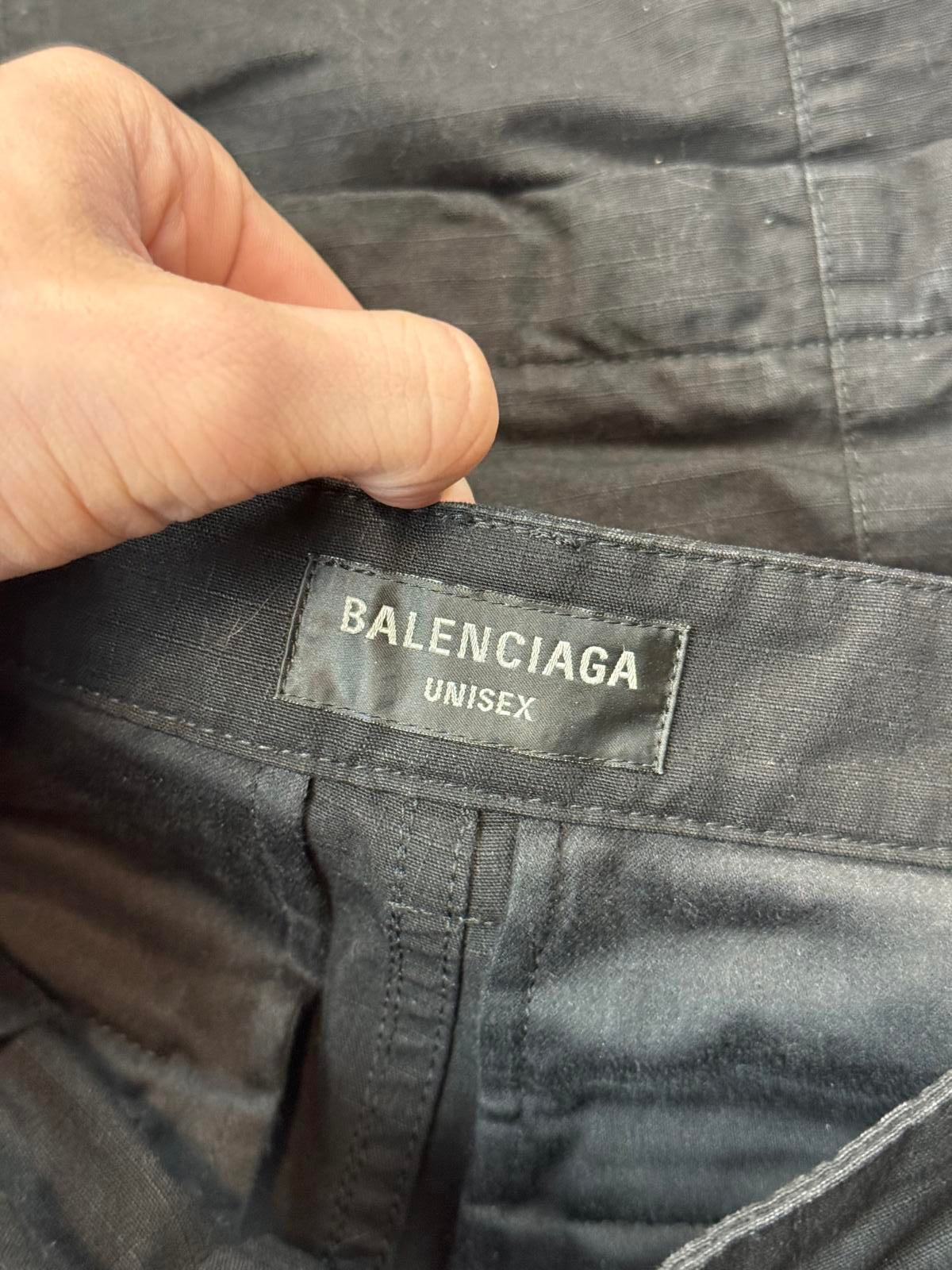 FW23 Balenciaga Flared Convertible Cargo Pants