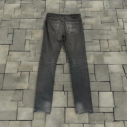 SS07 Number Nine Mudwash Pain Denim