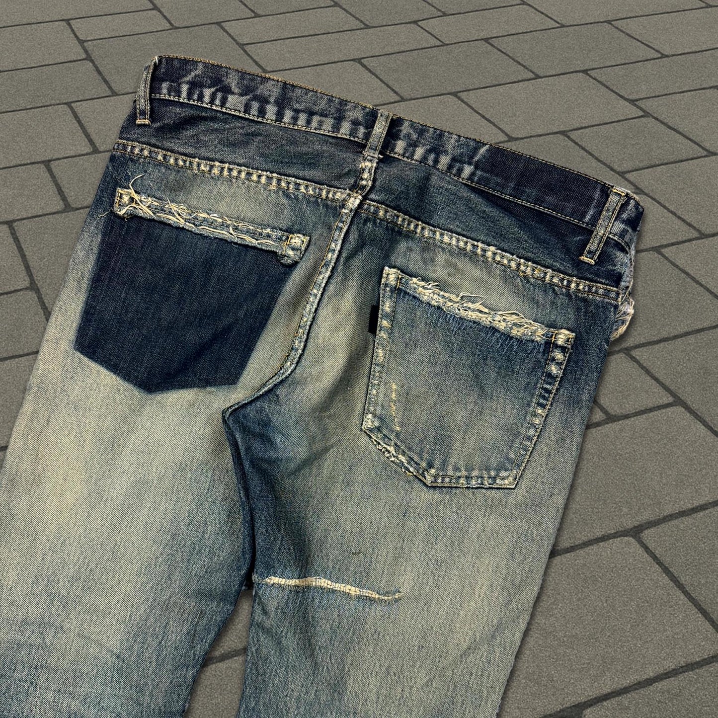 SS10 Undercover Blue Yarn 68 Denim