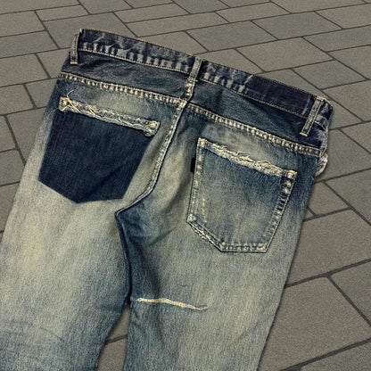 SS10 Undercover Blue Yarn 68 Denim