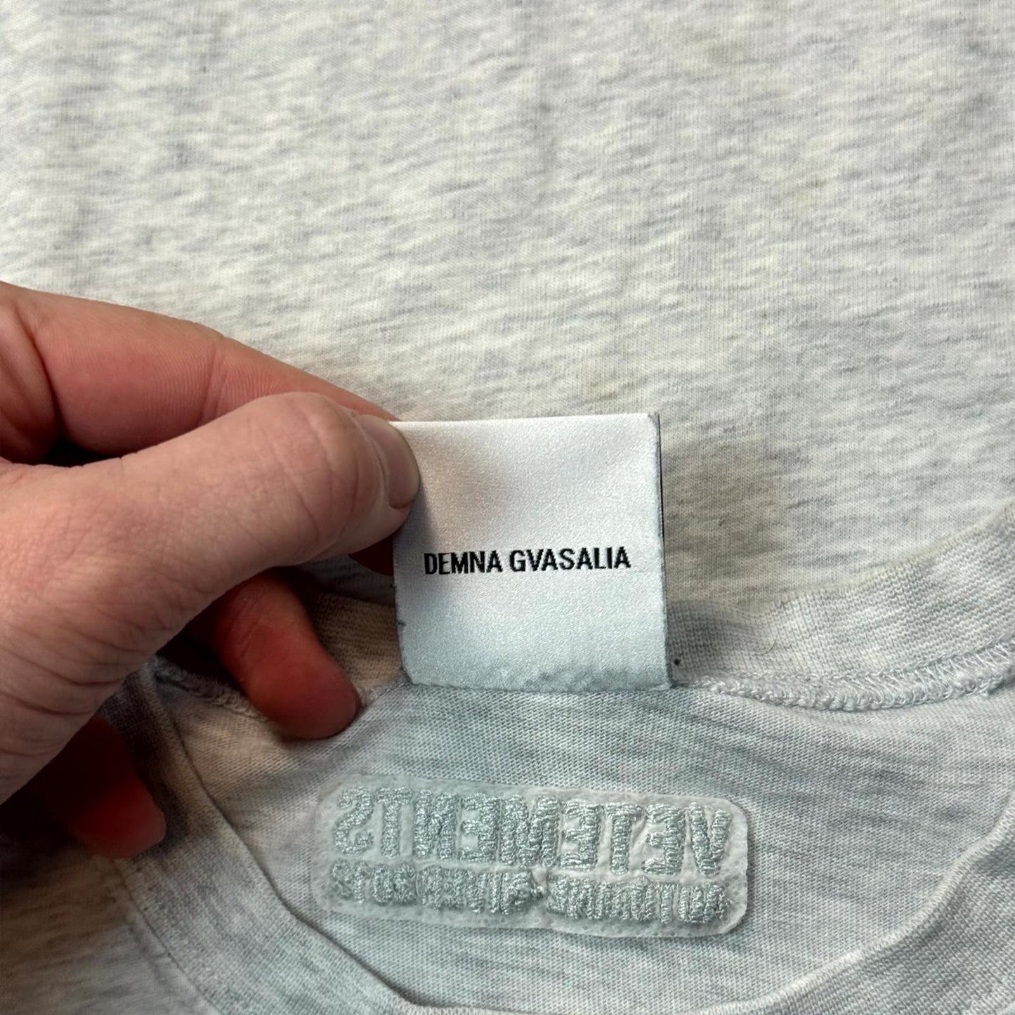 AW19 Vetements ‘Hi I Dont Care’ Tee