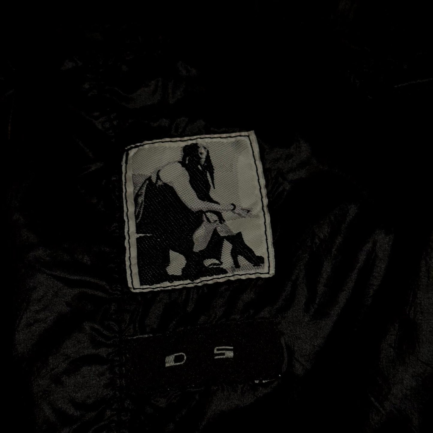 SS15 Rick Owens 'Faun' Black Lightweight Pod Shorts