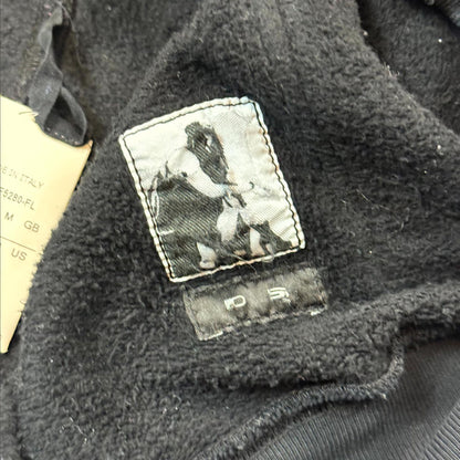 FW15 Rick Owens Leather Sleeve Gimp Hoodie