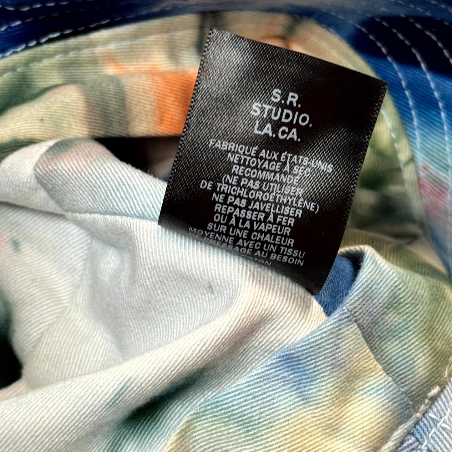 Sterling Ruby Tie Dye Soto Bucket Hat