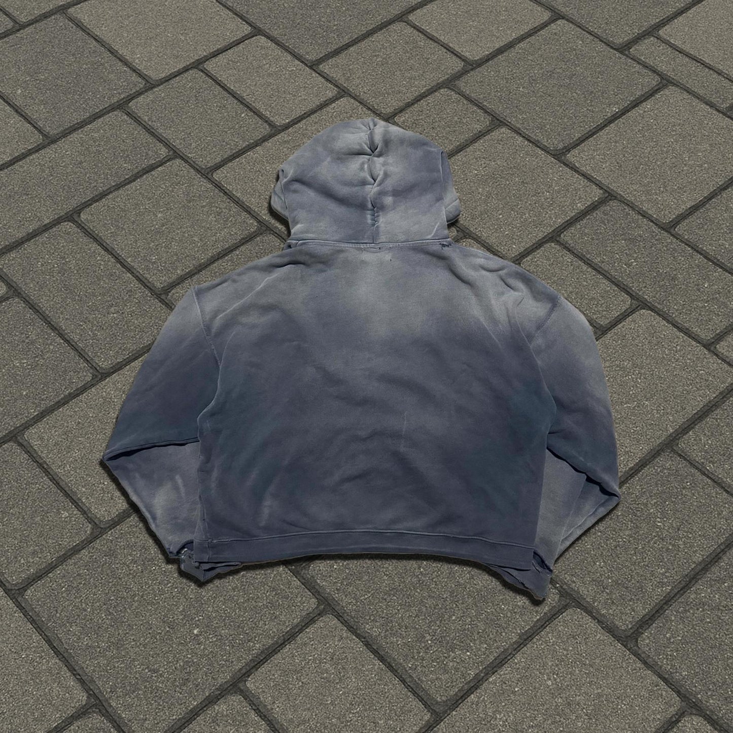 Enfants Riches Deprimes Light Blue Distressed Logo Hoodie