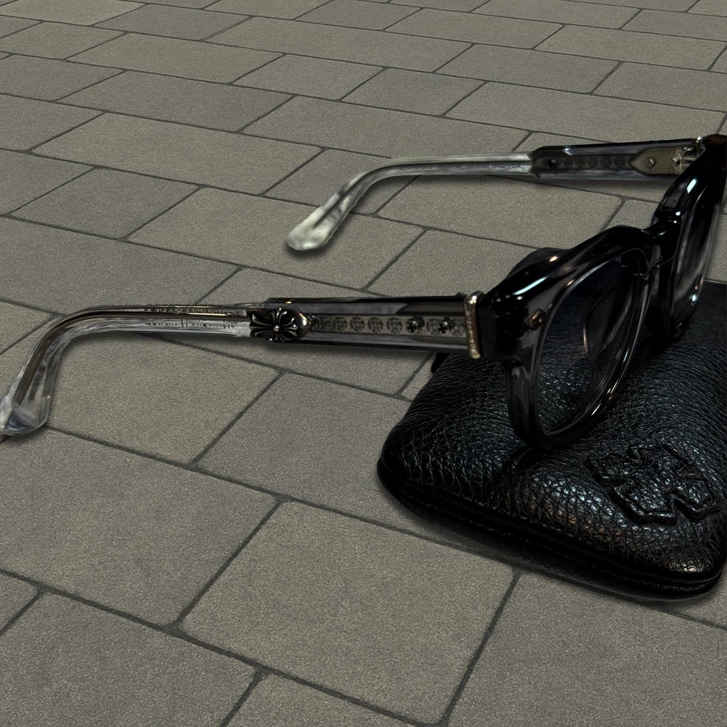 Chrome Hearts “Jenna Tail Yea” Smoked Glasses