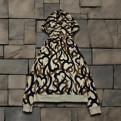 AW04 Number Nine Beige Tribal Zip