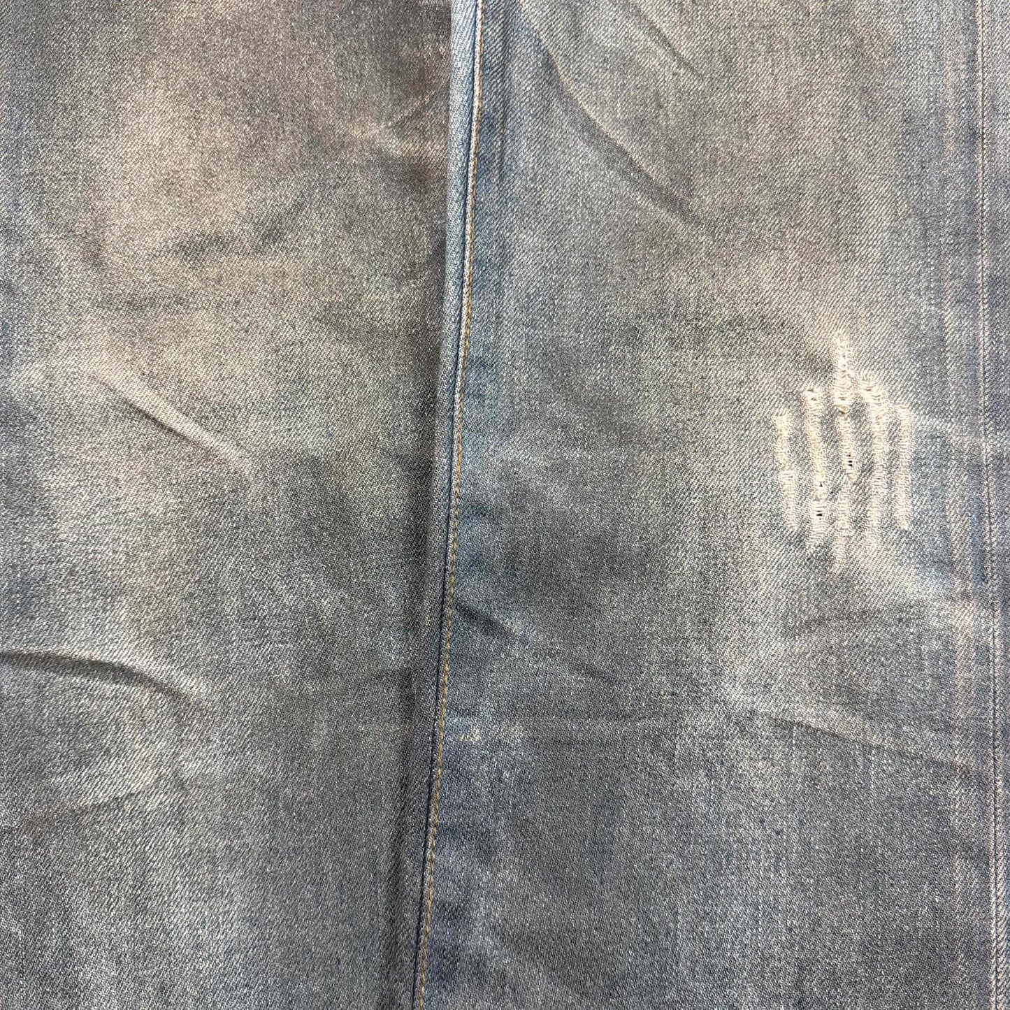 SS04 Dior Homme Dirty Bleu Clair Denim