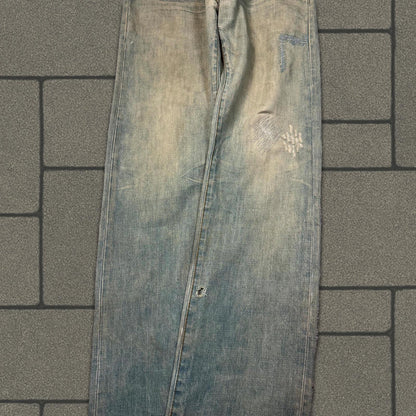 SS04 Dior Homme Unwaxed Bleu Clair Denim