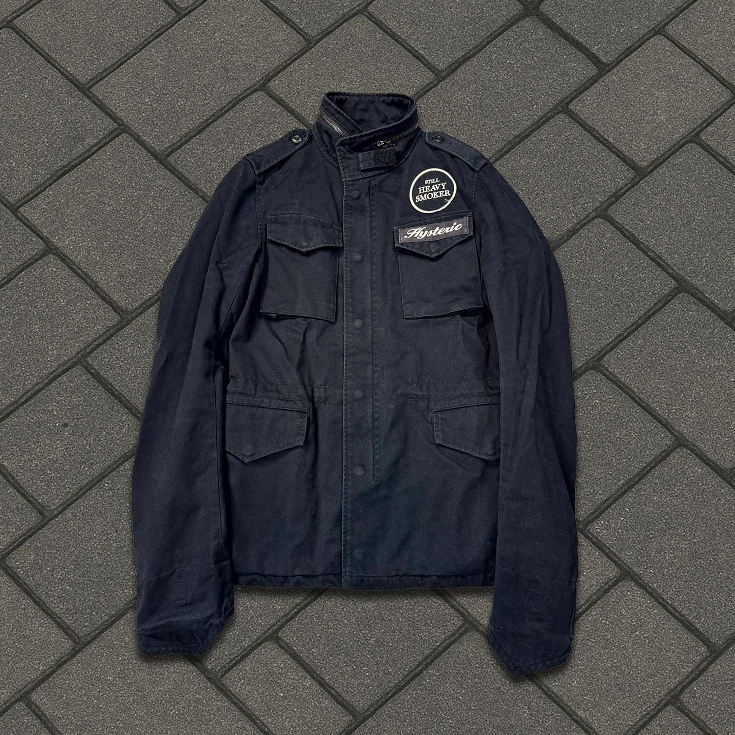 Hysteric Glamour Smoking Kills Utility Jacket