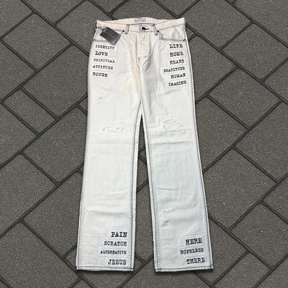 SS02 Number Nine ‘Modern Age’ Patchwork Denim