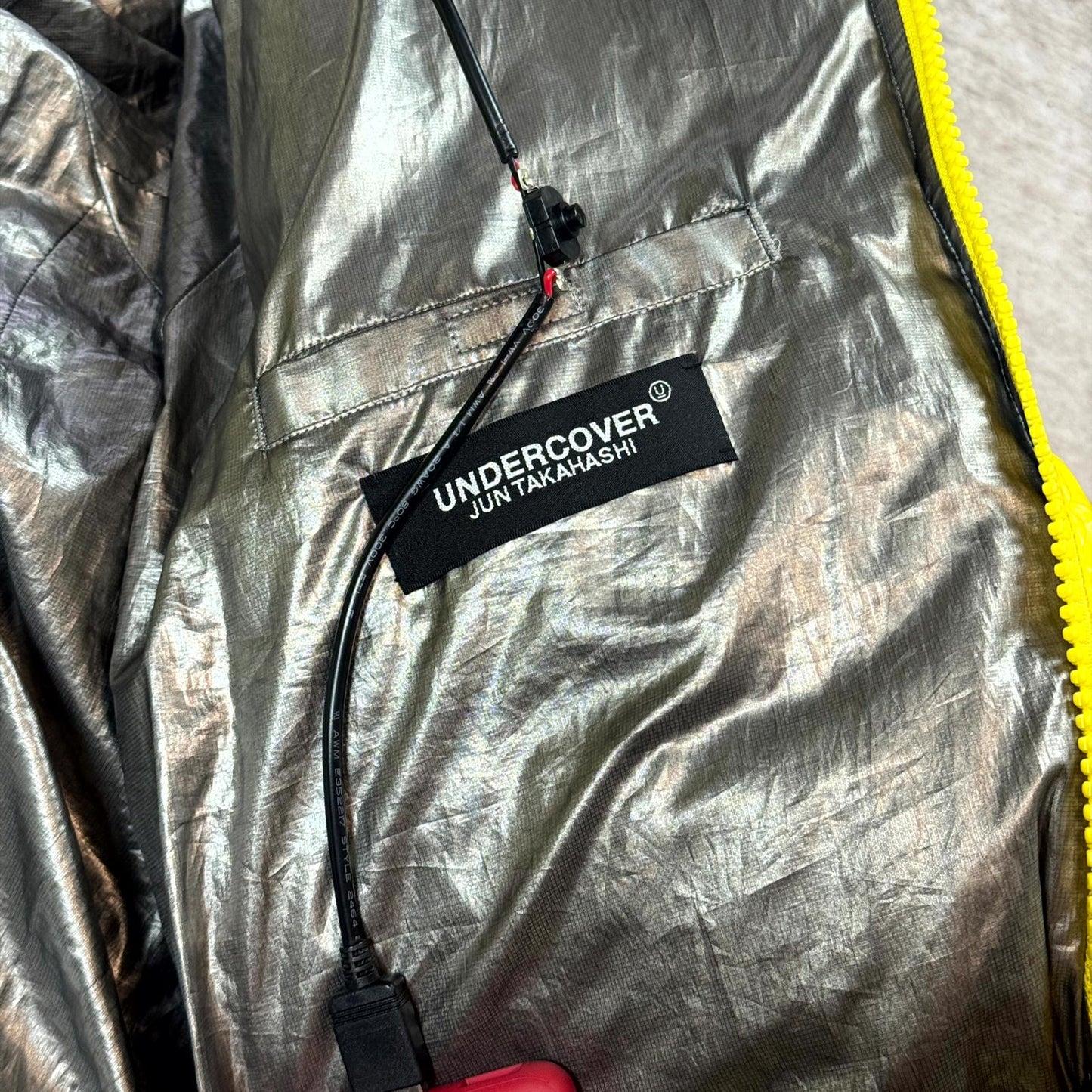 AW18 Undercover ‘2001 : A Space Odyssey’ LED Puffer Jacket