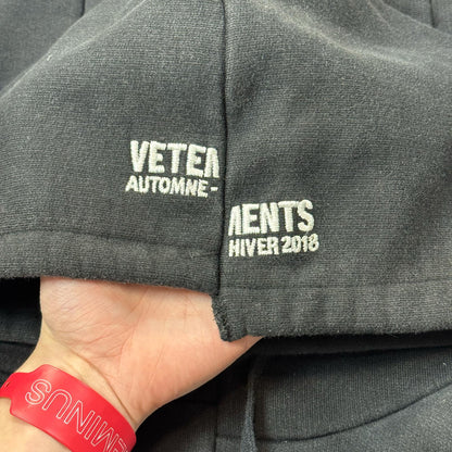 AW18 Vetements Deconstructed Antwerpen Hoodie