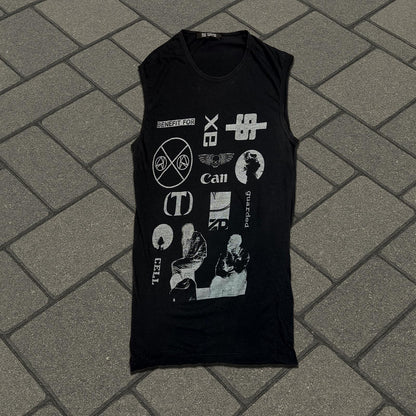 SS03 Raf Simons ‘Consumed’ Cell Tank Top
