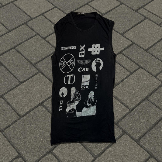 SS03 Raf Simons ‘Consumed’ Cell Tank Top