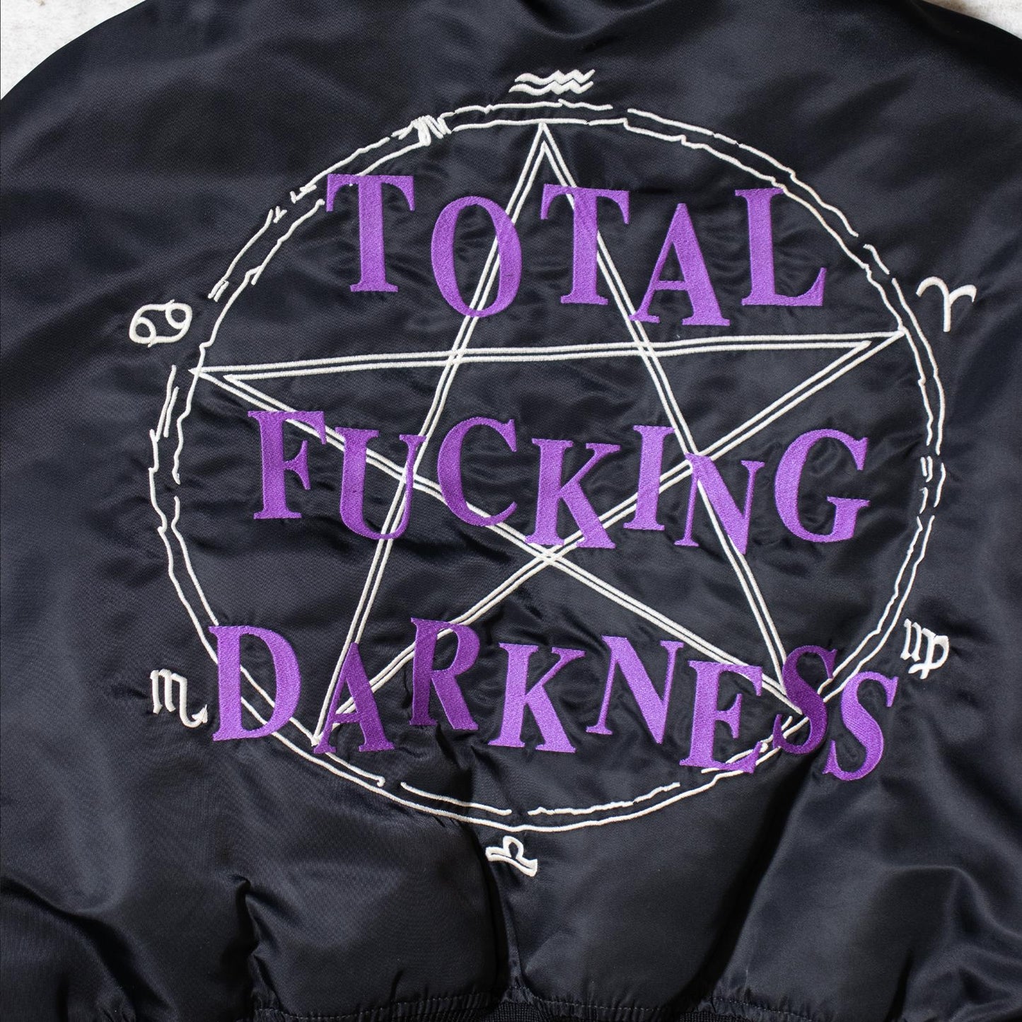 AW17 Vetements ‘Total Fucking Darkness’ Femme Bomber Jacket