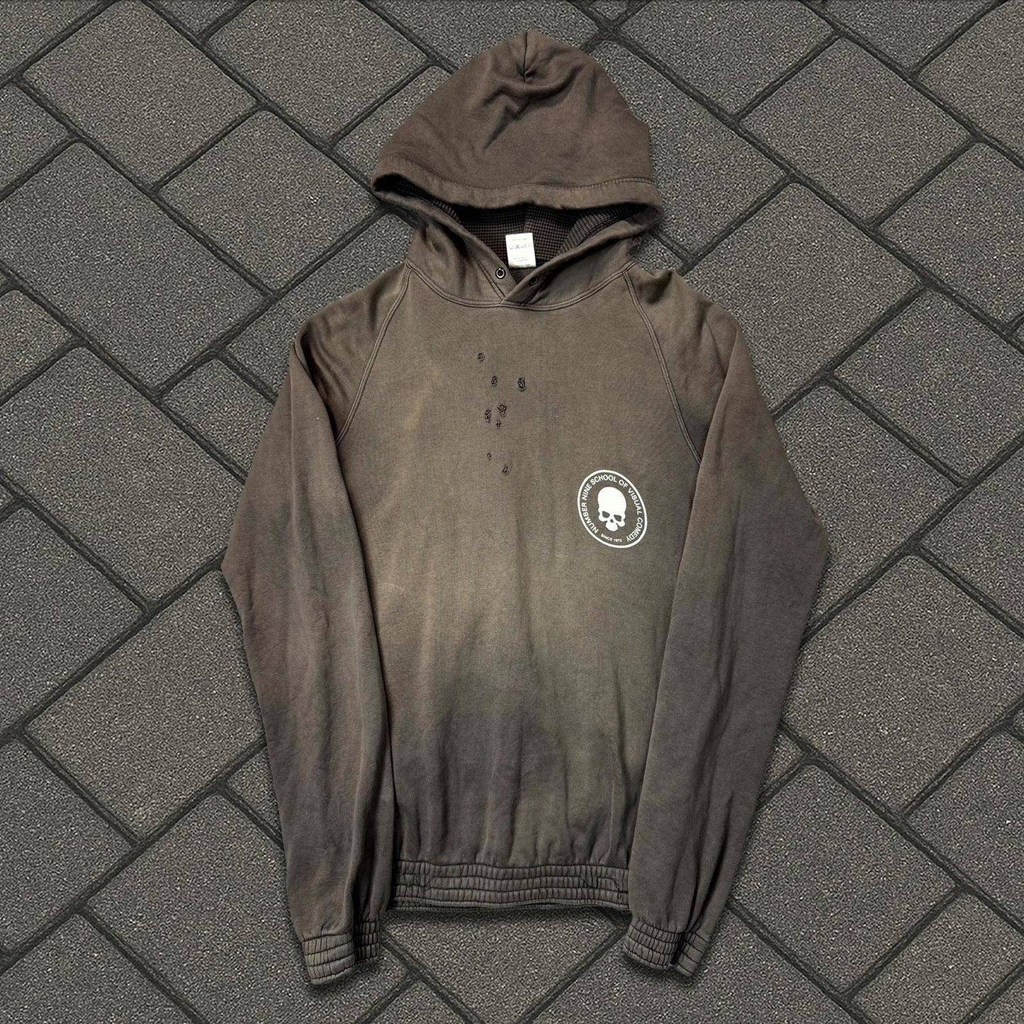 SS01 Number Nine ‘School of Visual Comedy’ Hoodie